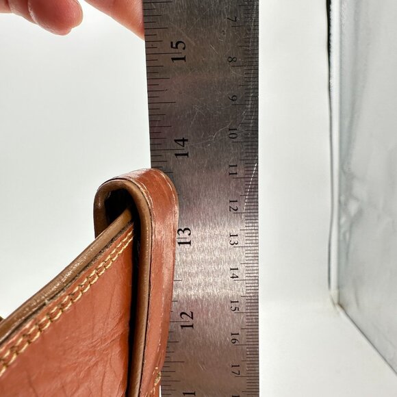 Justin L 4115 Men Size 7.5D Brown Tan Leather Pull On Western Cowboy Boot - Picture 9 of 13